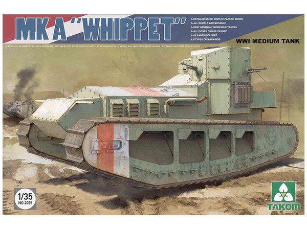 WWI Mark A Whippet