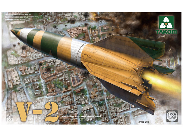 V-2, WWII German Single Stage Ballistic Missile