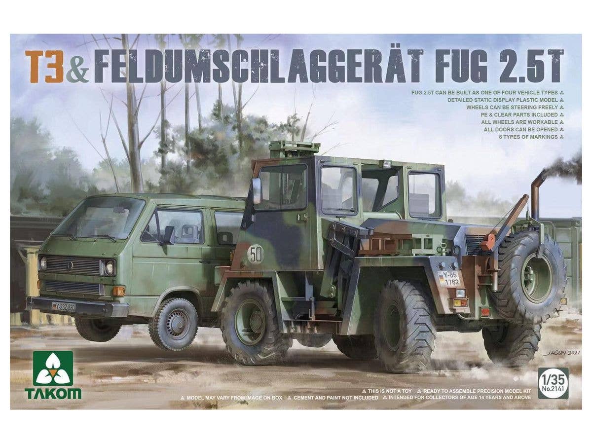 T3 & Feldumschlaggerat FUG 2.5t