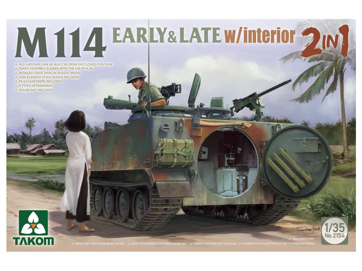 M114 EARLY & LATE w/interior 2 in 1