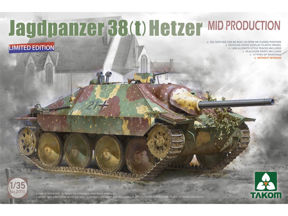 Jagdpanzer 38(t) Hetzer MID PRODUCTION (LIMITED EDITION)