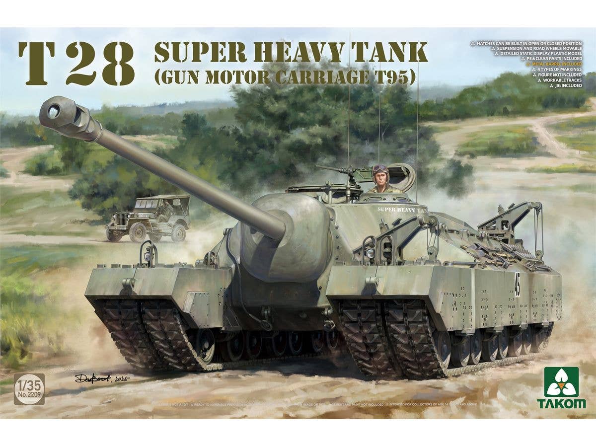 T28 Super Heavy Tank (Gun Motor Carriage T95)