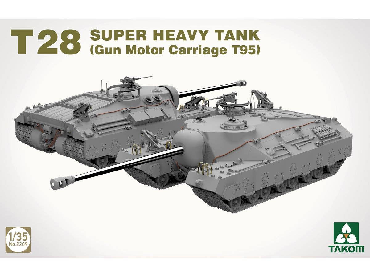 T28 Super Heavy Tank (Gun Motor Carriage T95)