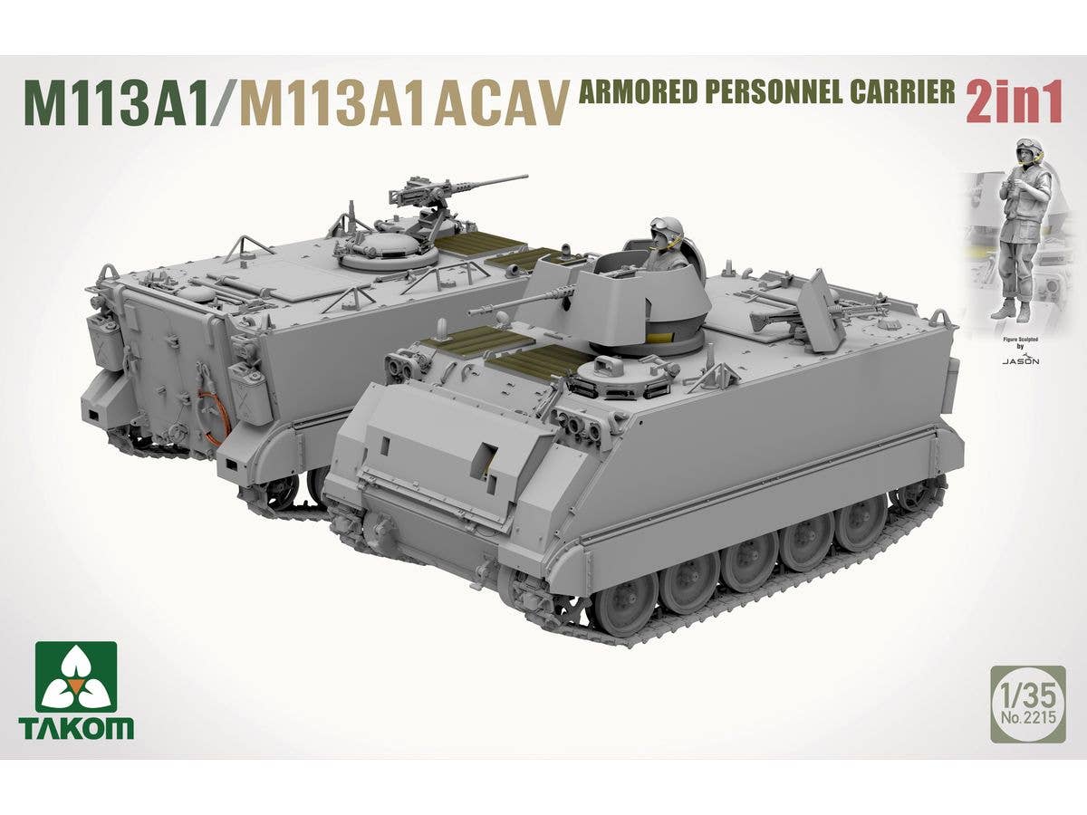 M113A1/M113A1 ACAV Armored Personnel Carrier 2in1