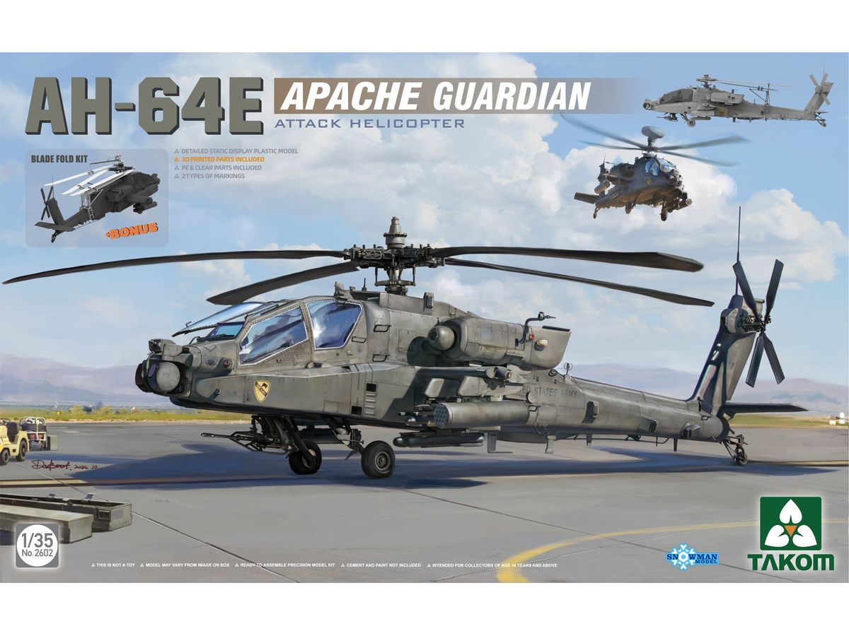 AH-64E Apache Guardian Attack Helicopter