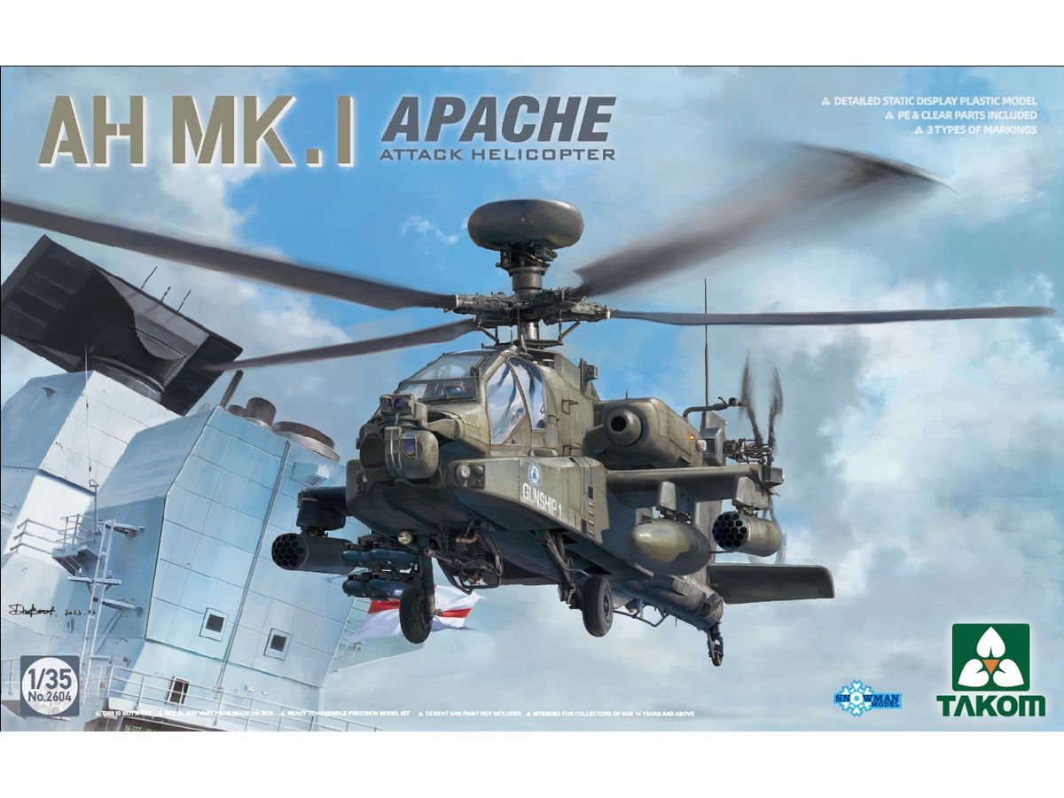 AH MK.I Apache Attack Helicopter