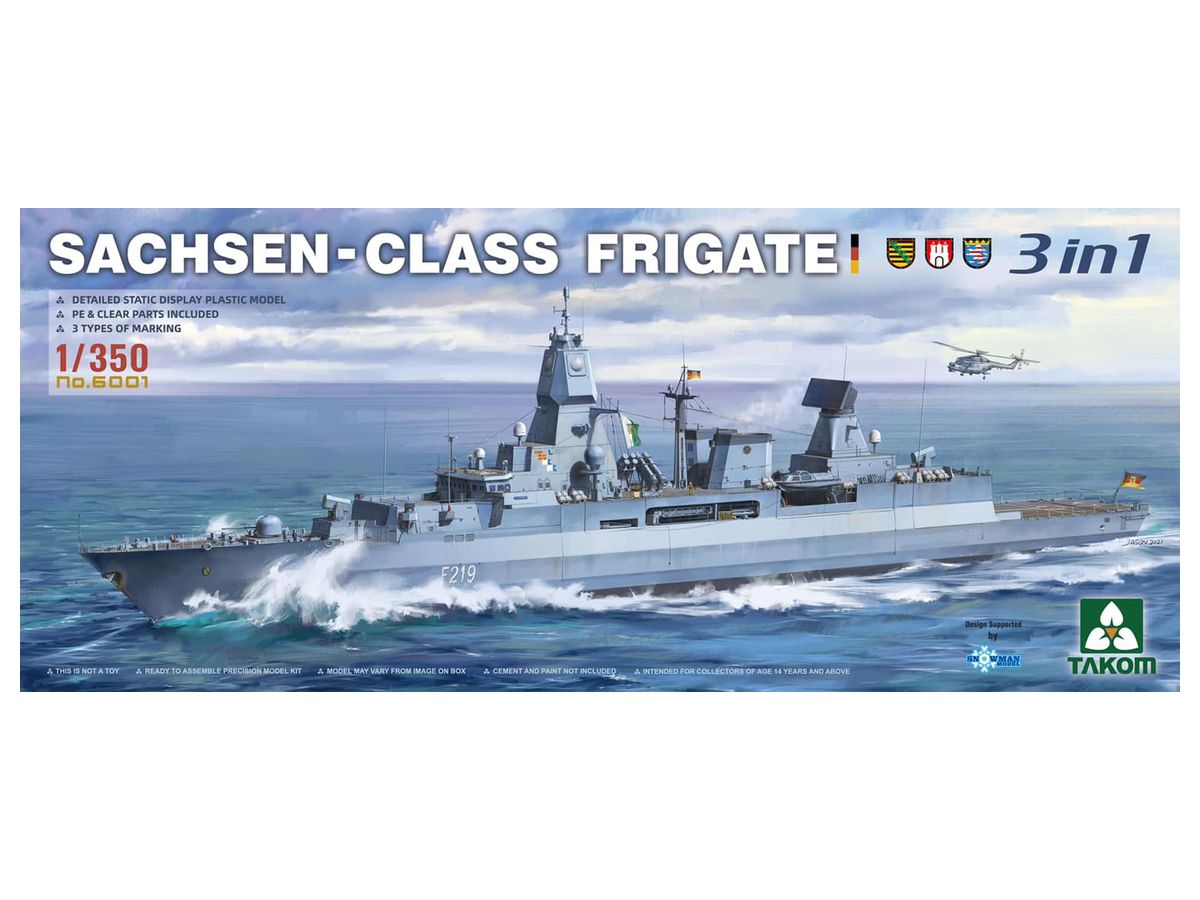 Sachsen-Class Frigate 3 in 1