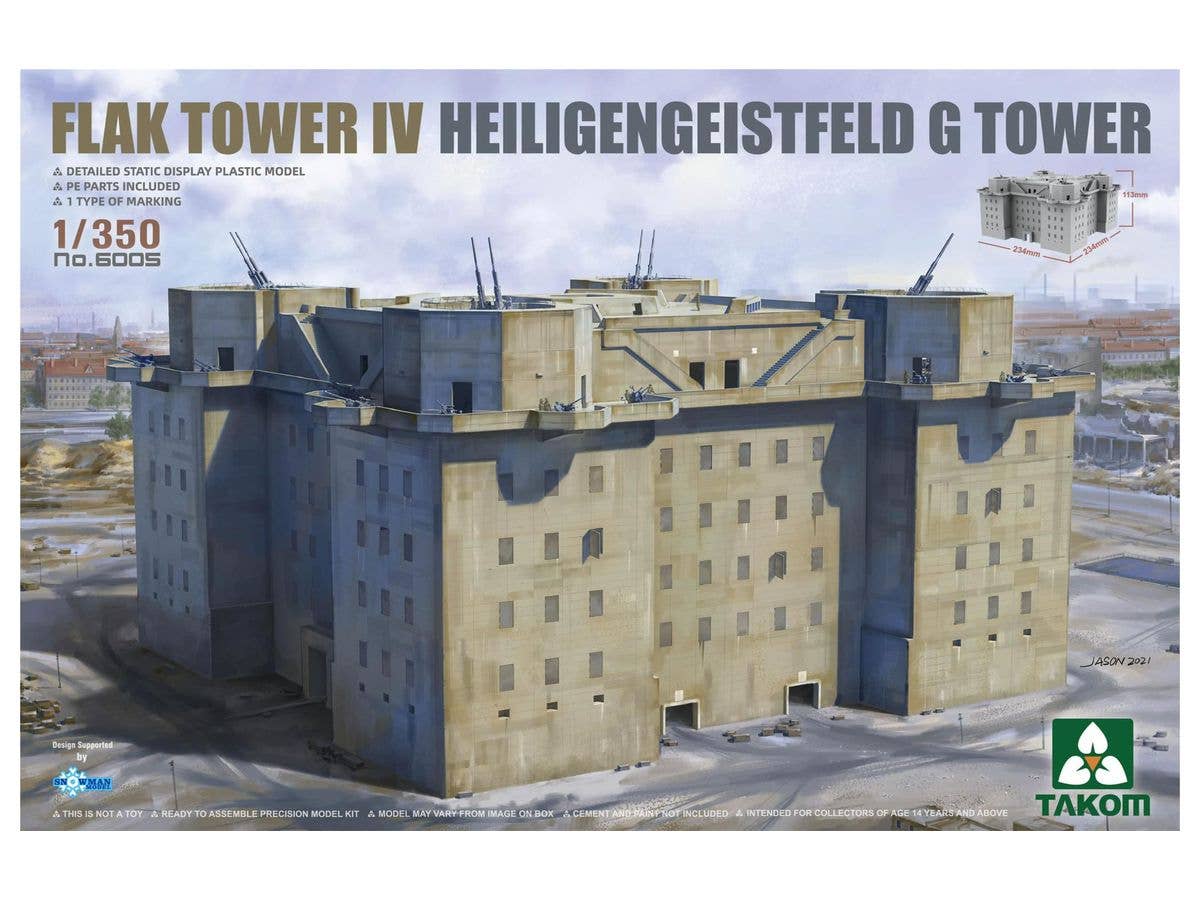 German Flack Tower IV Heiligen Geistfeld Flak Tower (Tower G)