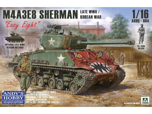 M4A3E8 SHERMAN Easy Eight Late WWII/Korean War