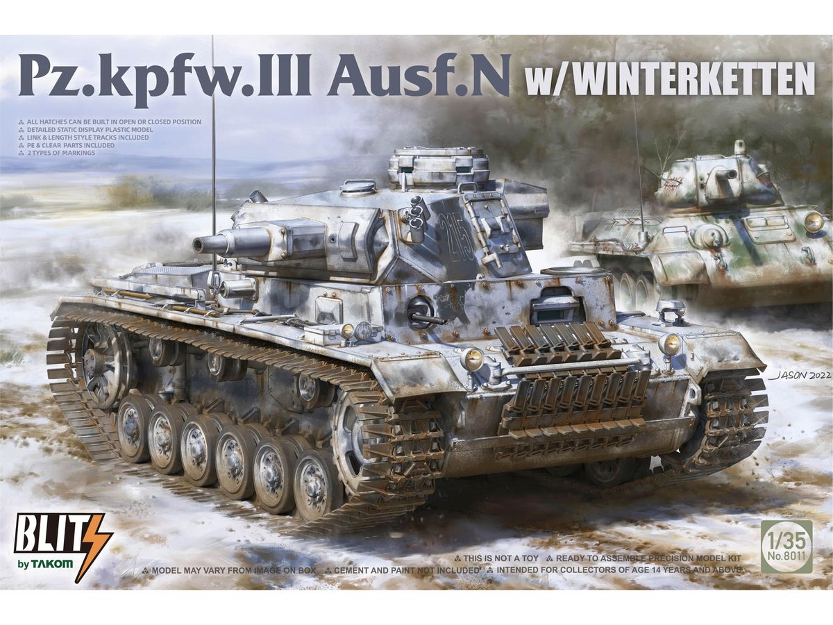Pz.Kpfw. III Ausf N w/Winterketten (BLITZ)