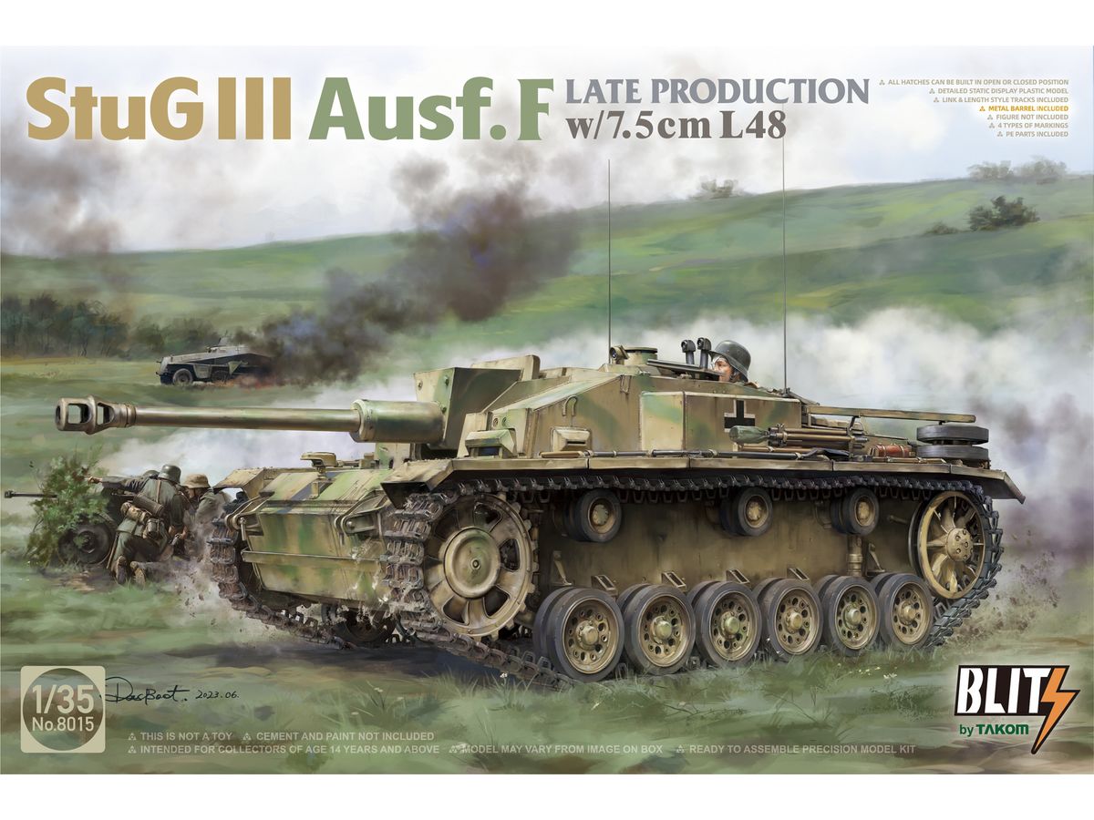StuG III Ausf.F Late Production w/7.5cm L48