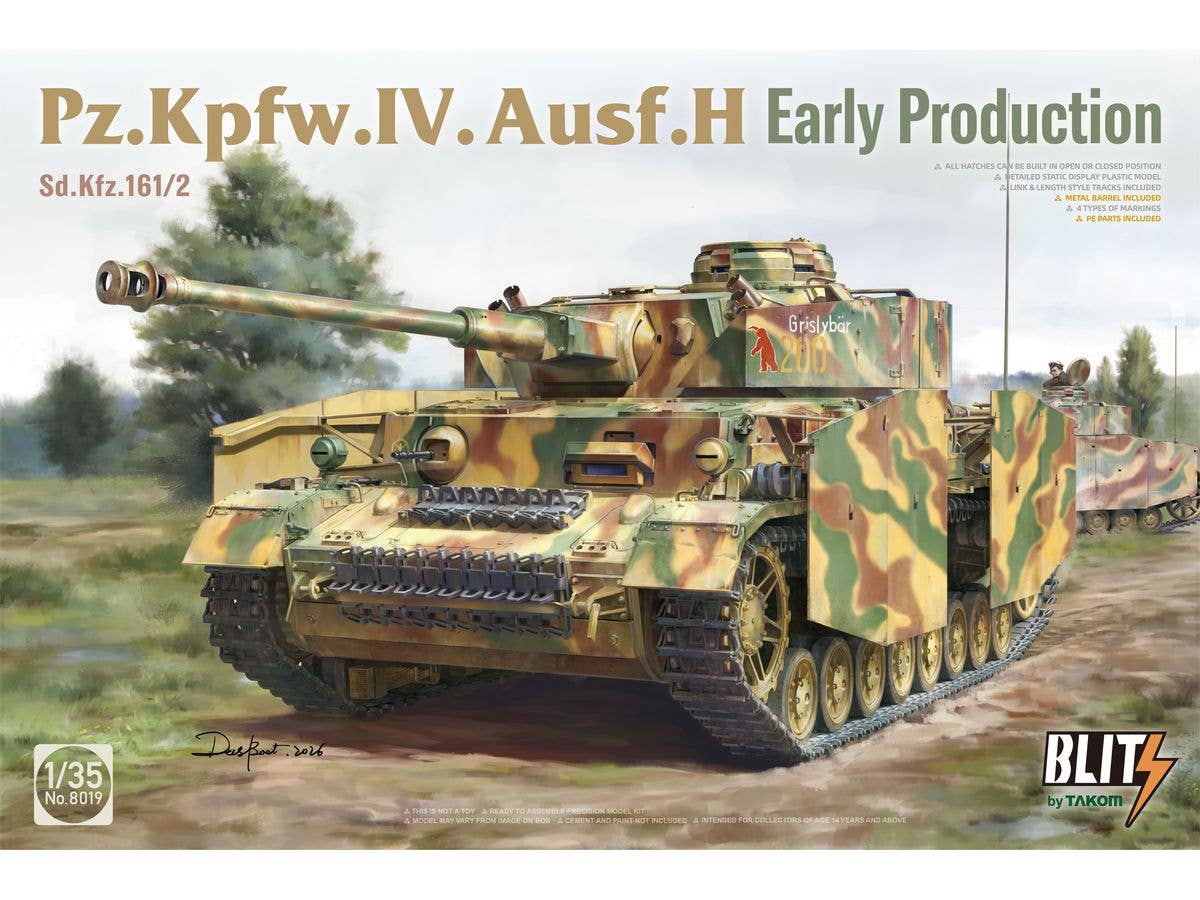 Pz.Kpfw.IV Ausf. H Early Production Sd.kfz.1612/2 (BLITZ)