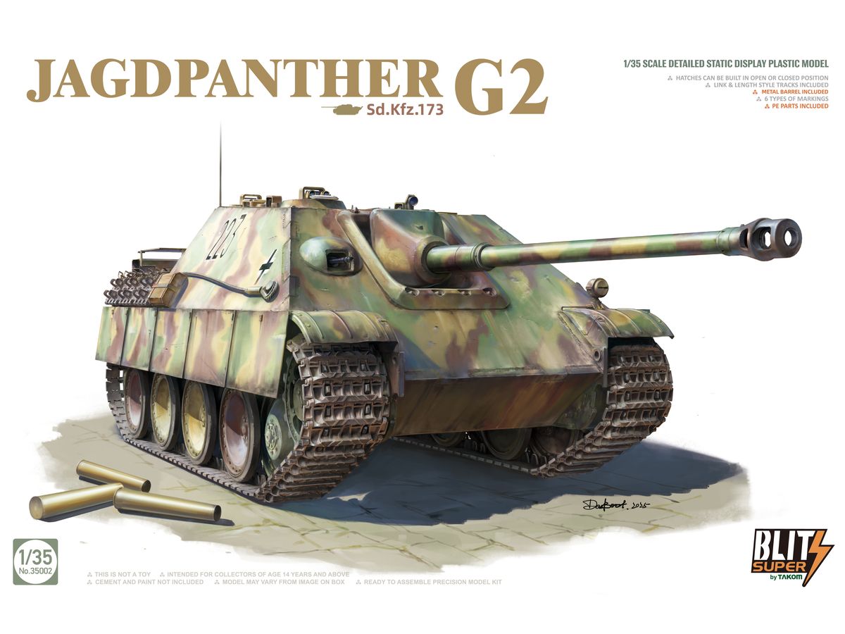 Super Blitz Jagdpanther G2 Sd.Kfz.173