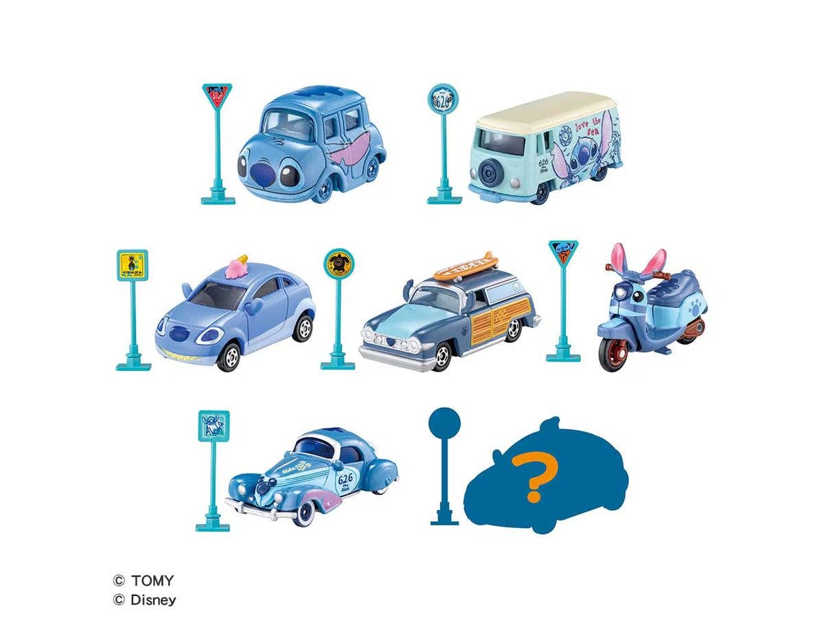 TOMICA TUNES DISNEY CHARACTERS Vol.3 STITCH COLLECTION 1Box 6pcs