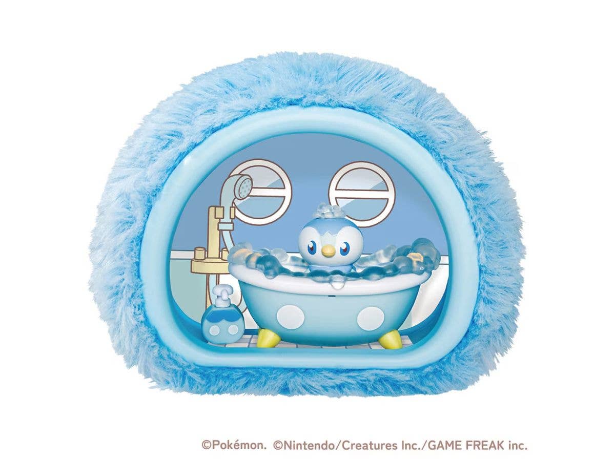 Pokemon Poke Peace Fuwamoko Time: Puka Puka Bath with Piplup