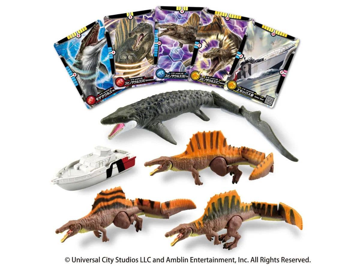 Ania Jurassic World Ocean Boat Chase DX Set