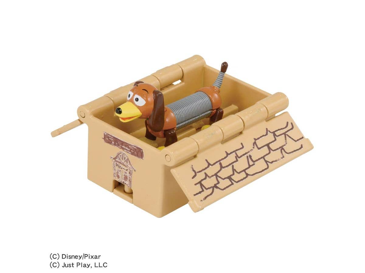 Dream Tomica Ride On Toy Story SP Slinky Dog & Cardboard Toy Box