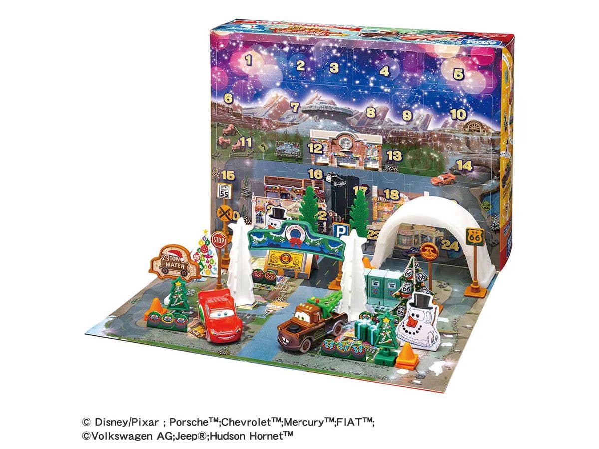 Cars Tomica Advent Calendar 2026