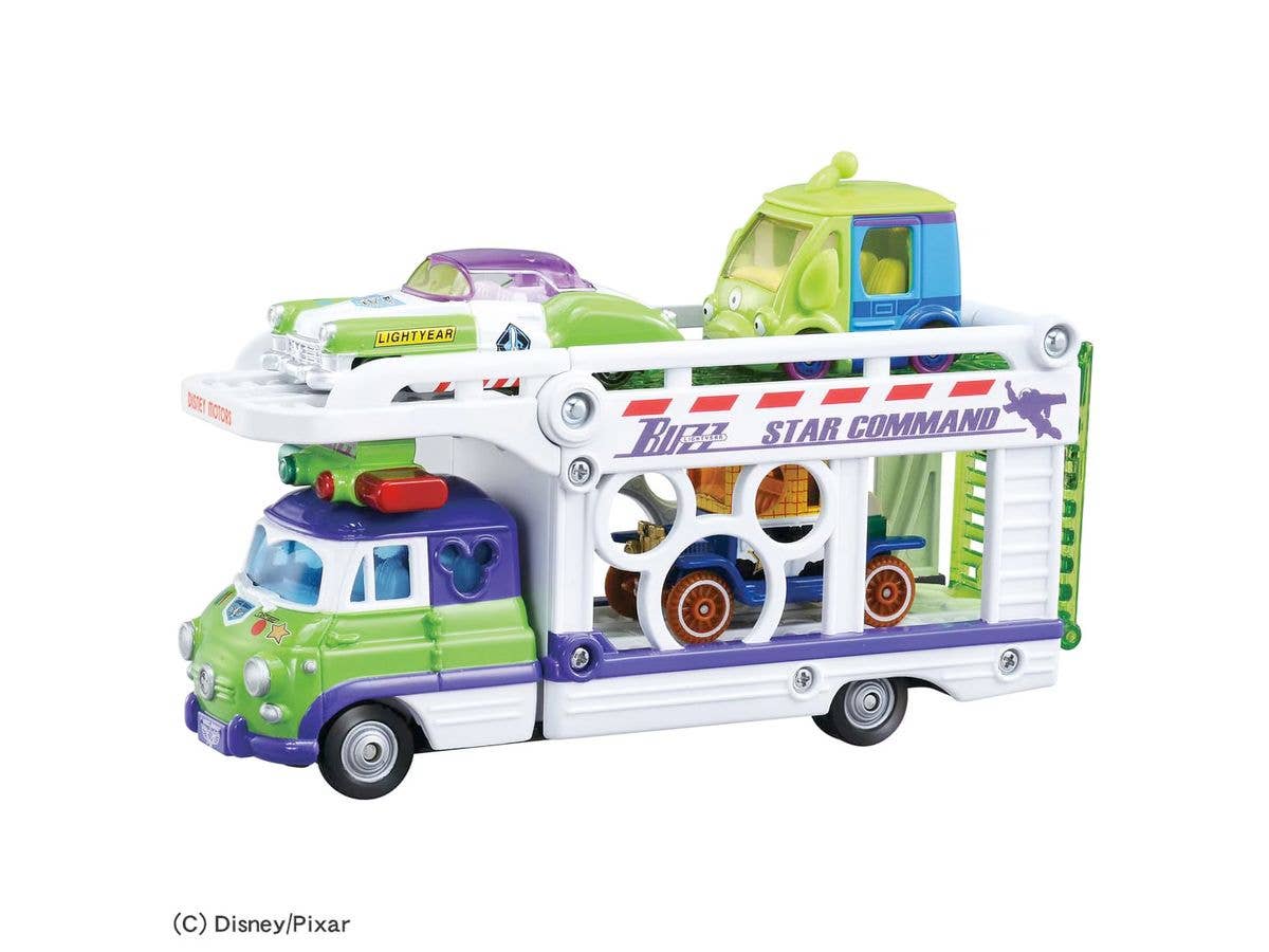 Dream Tomica Disney Motors Pal's Transporter Toy Story 5 Buzz Lightyear
