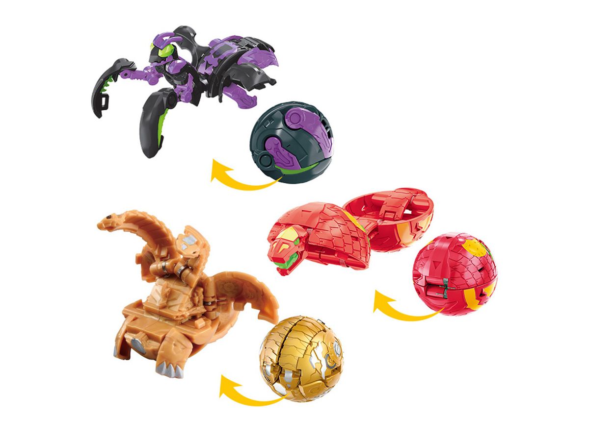 Baku-018 Bakugan Battle Entry Set Darkus Mantonoid DX Deck