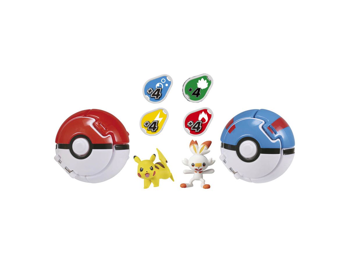 Moncolle Poke Del-Z Ash VS Go (Poke Ball:Great Ball)