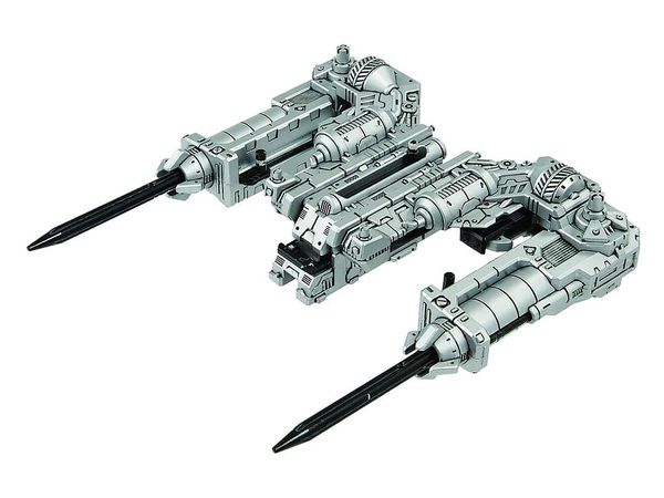 ZW56 Zoids Wild Core Drive Weapon Twin Pile Bunker