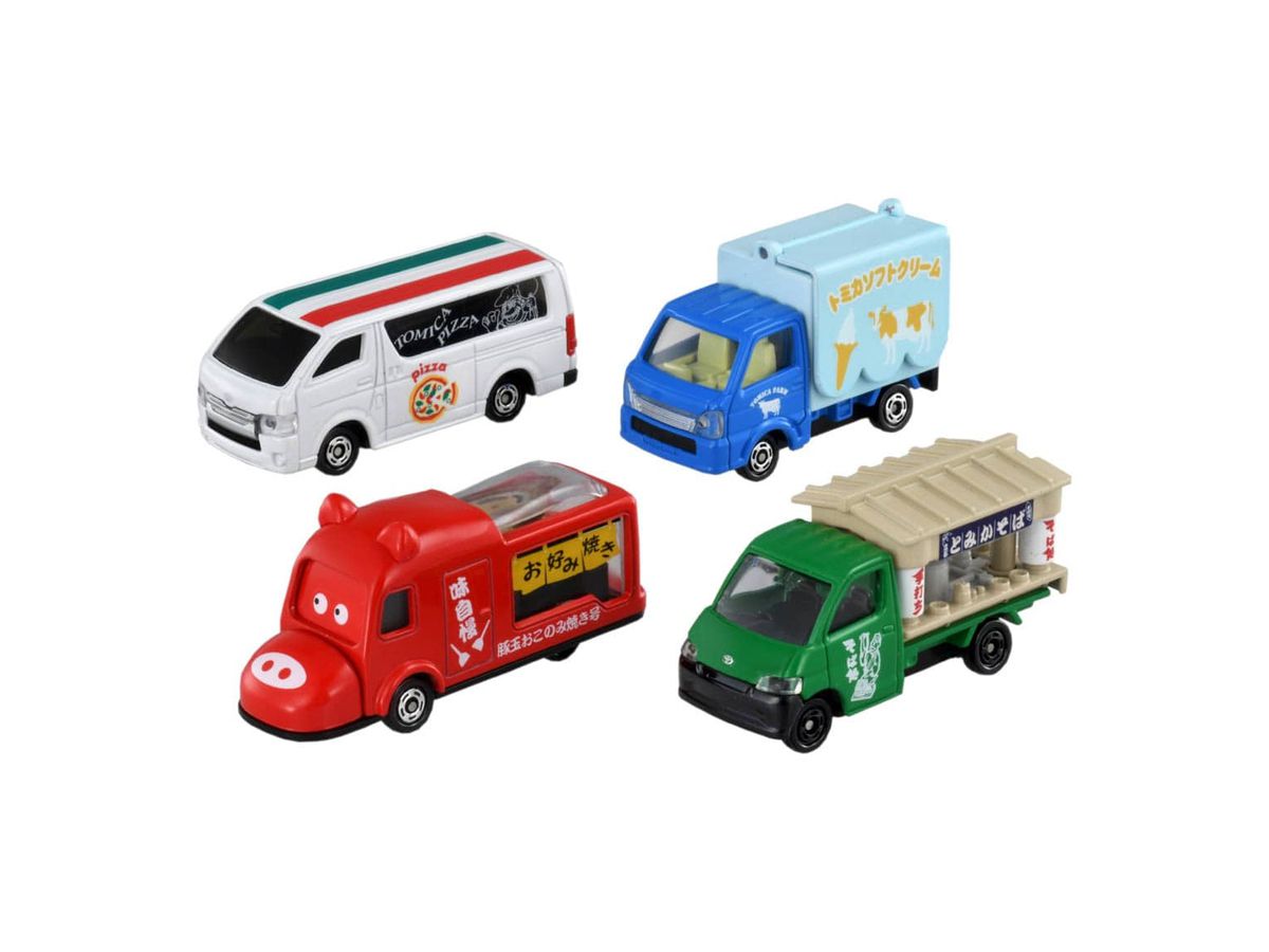 Tomica Gift Set Waku Waku! Tomica Food Shop Set