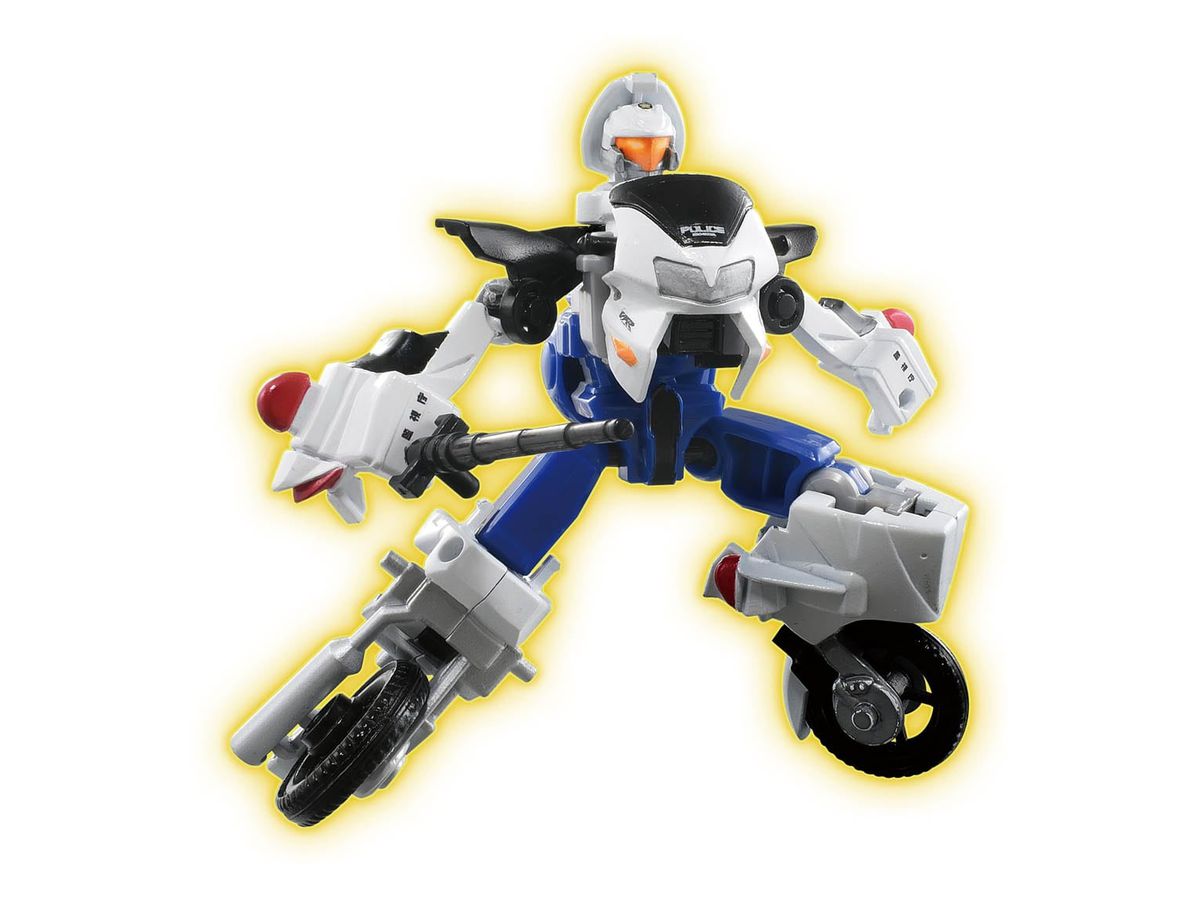 Tomica Jobraver JB06 Police Braver Honda VFR Police Motorcycle