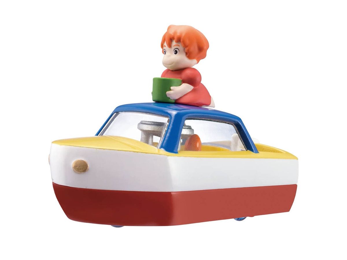 A Lot of Dream Tomica Ghibli 05 Ponyo on the Cliff Sosuke's Pom-Pom Ship
