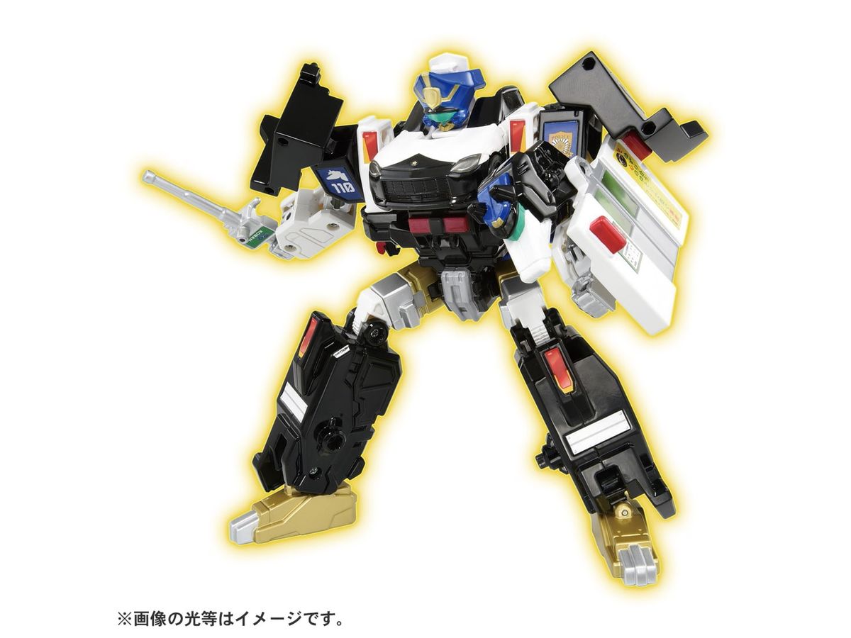 Tomica Jobraver Giganto Police Braver Koban Armor DX Set