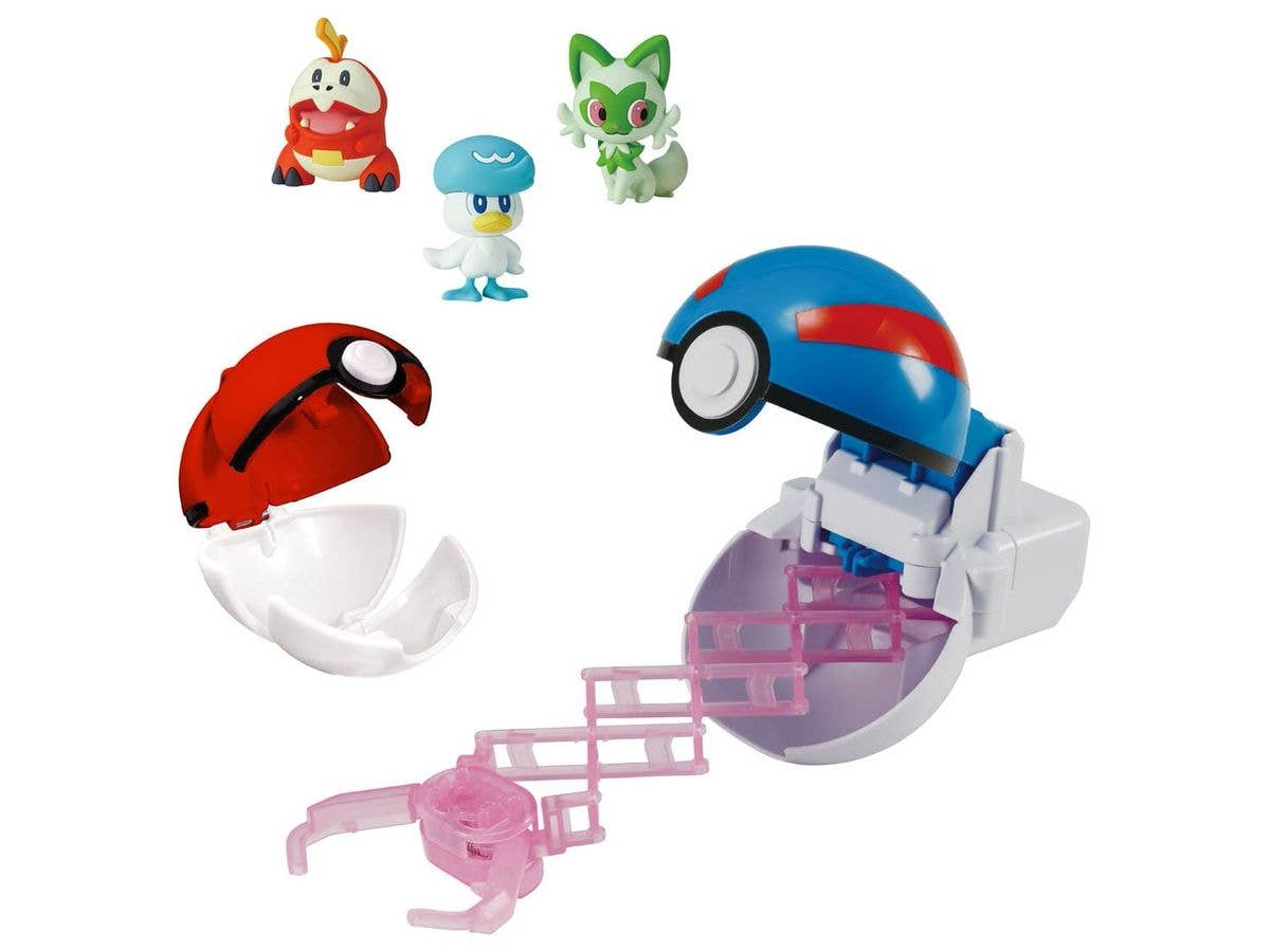 Monster Collection Poketoruze & Pokedelze Departure Set of 3 (Super Ball/Monster Ball)
