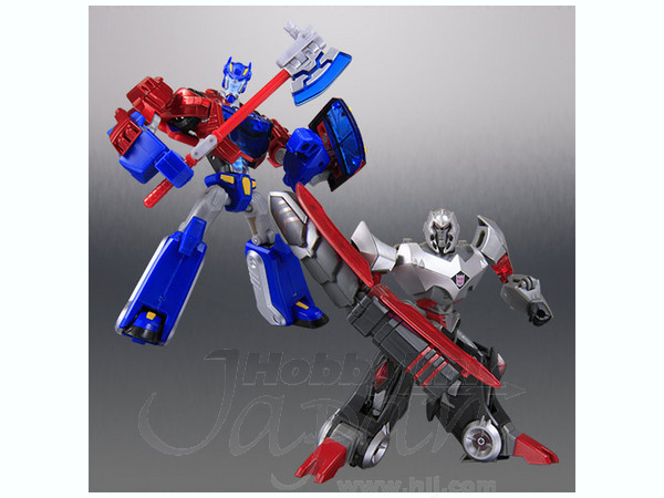 transformers animated optimus prime vs megatron