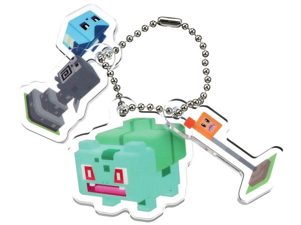 Pokemon Quest Poxel Acrylic Mascot Bulbasaur