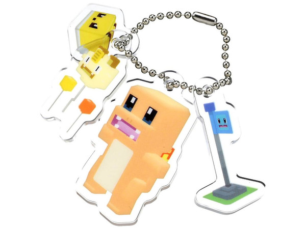 Pokemon Quest Poxel Acrylic Mascot Charmander