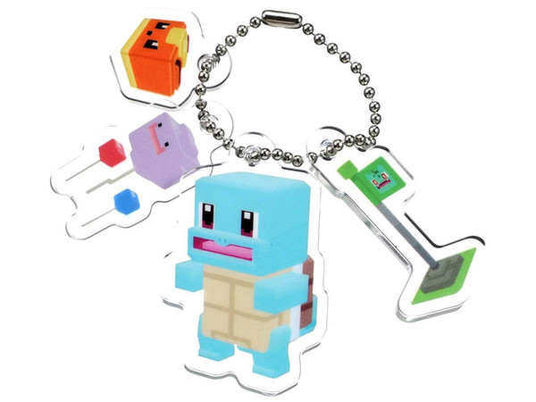 Pokemon Quest Poxel Acrylic Mascot Squirtle