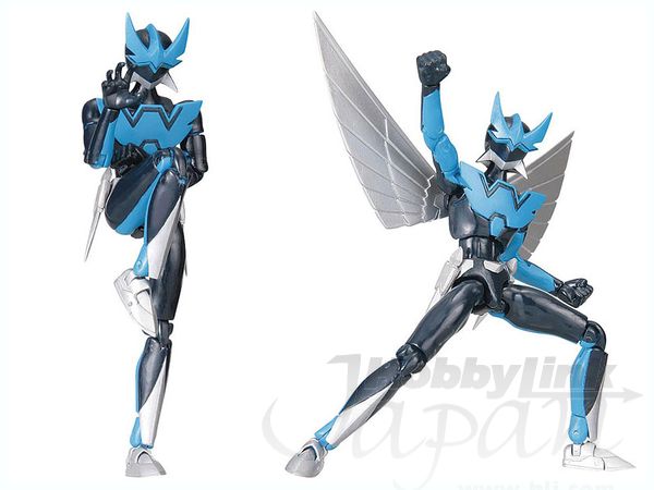 Microman Wingman (Blue Version) & Aoi Yume