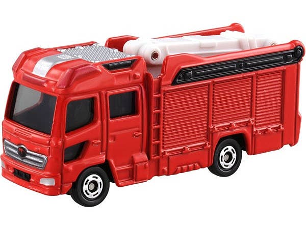 Tomica No.119 Morita Multi-Purpose Fire Fighting Vehicle with 13m Aerial Platform MVF