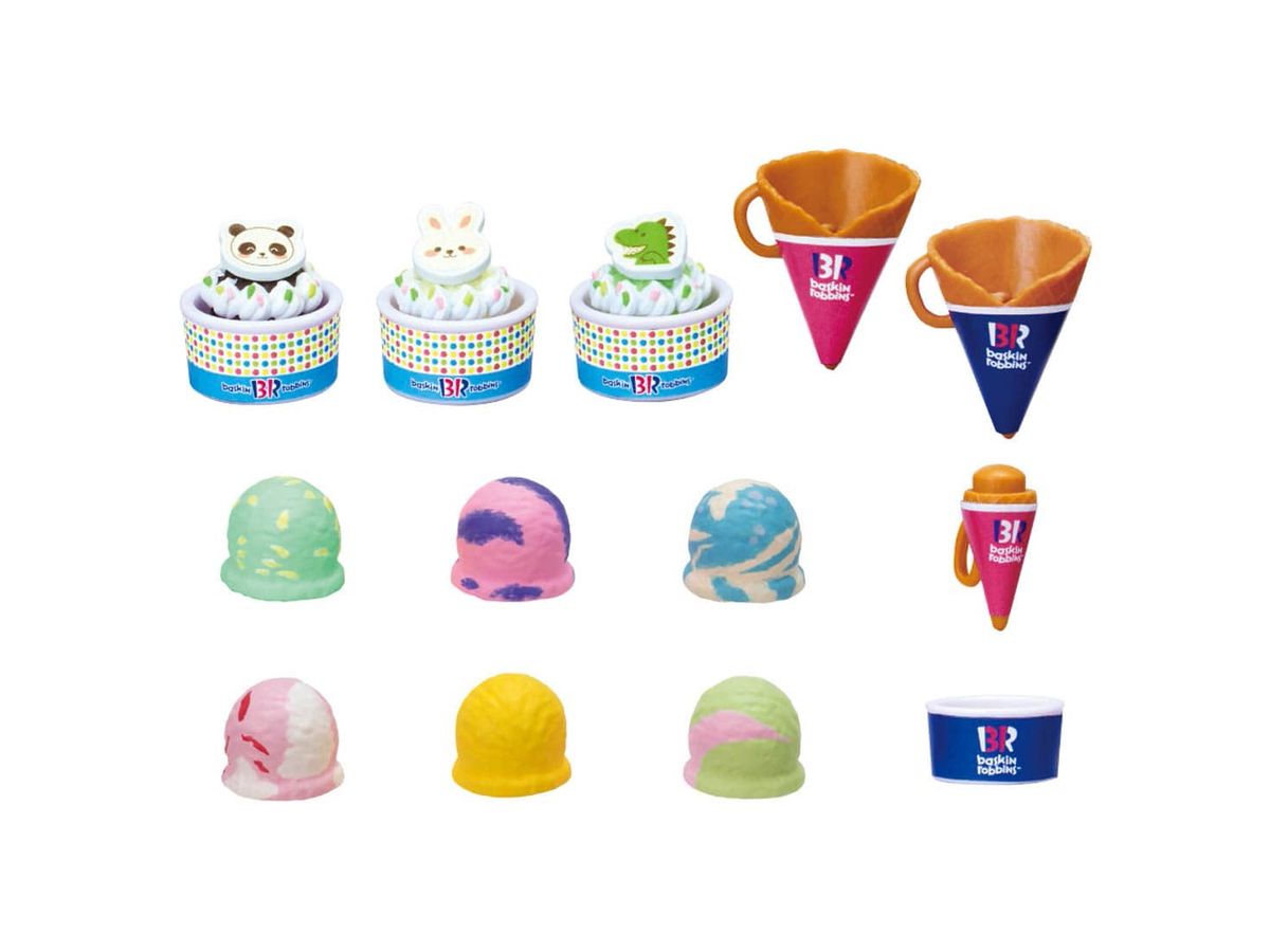 Licca-chan Welcome! 31 Ice Cream Shop Happy Friends Set