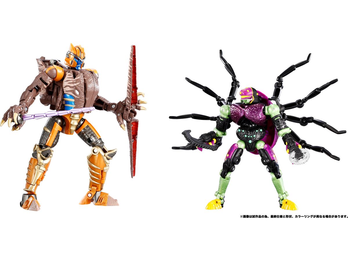 BWVS-06 Transformers Beast Wars Again Inverse Showdown (Dinobot Vs. Tarantulas)