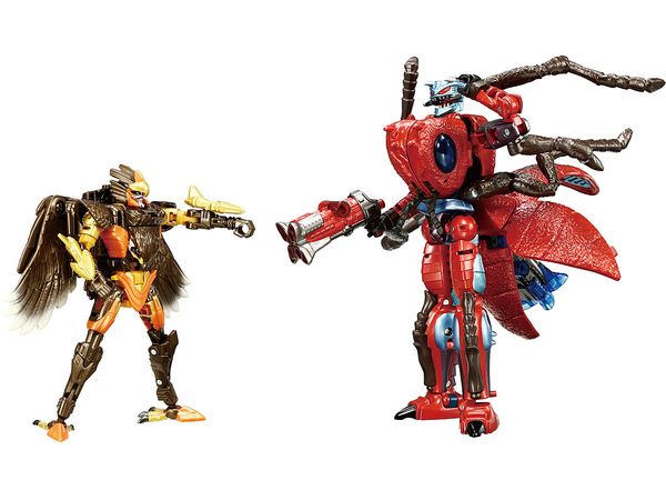 BWVS-07 Transformers Beast Wars Again Showdown of Loyal Subjects (Airazor vs. Inferno)