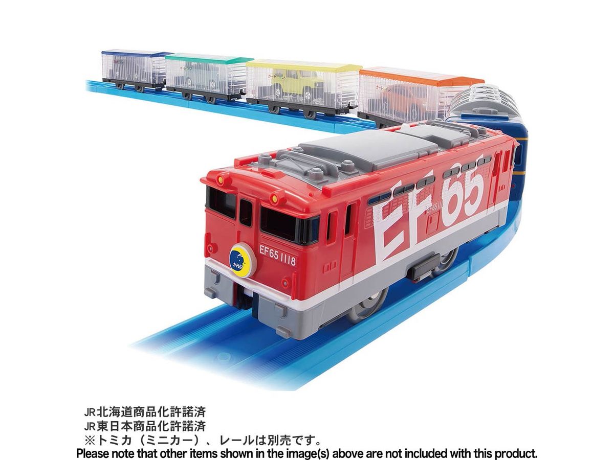 let's Connect a Lot Carry Tomica! EF65 Car Train