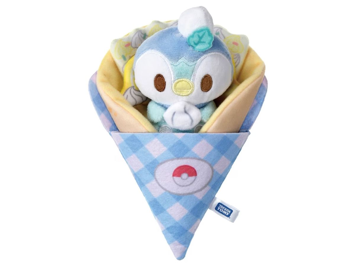 Pokemon Poke Peace Kurukuru Crepe Plush Piplup