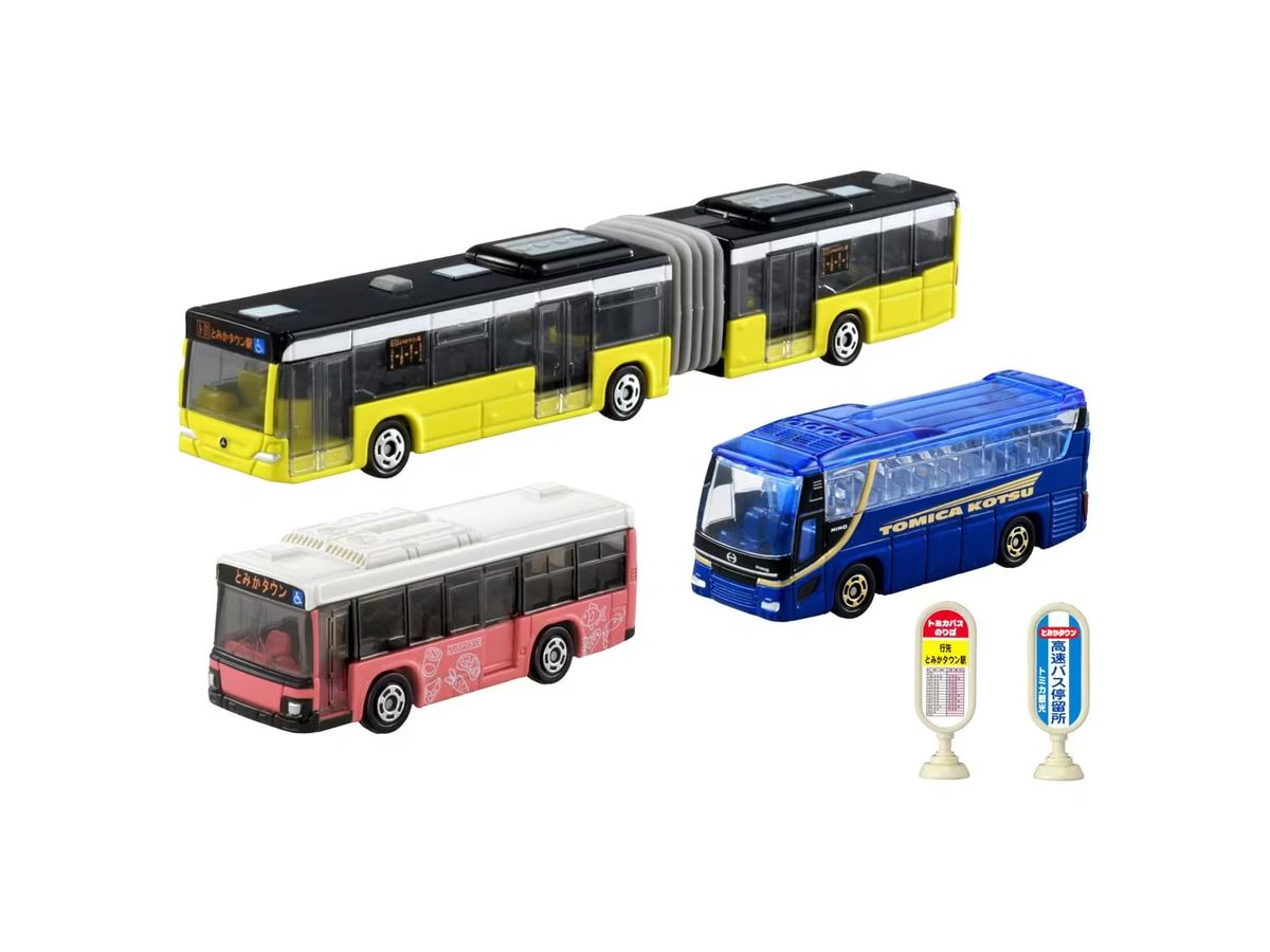 Let's Depart! Tomica Town Bus Set