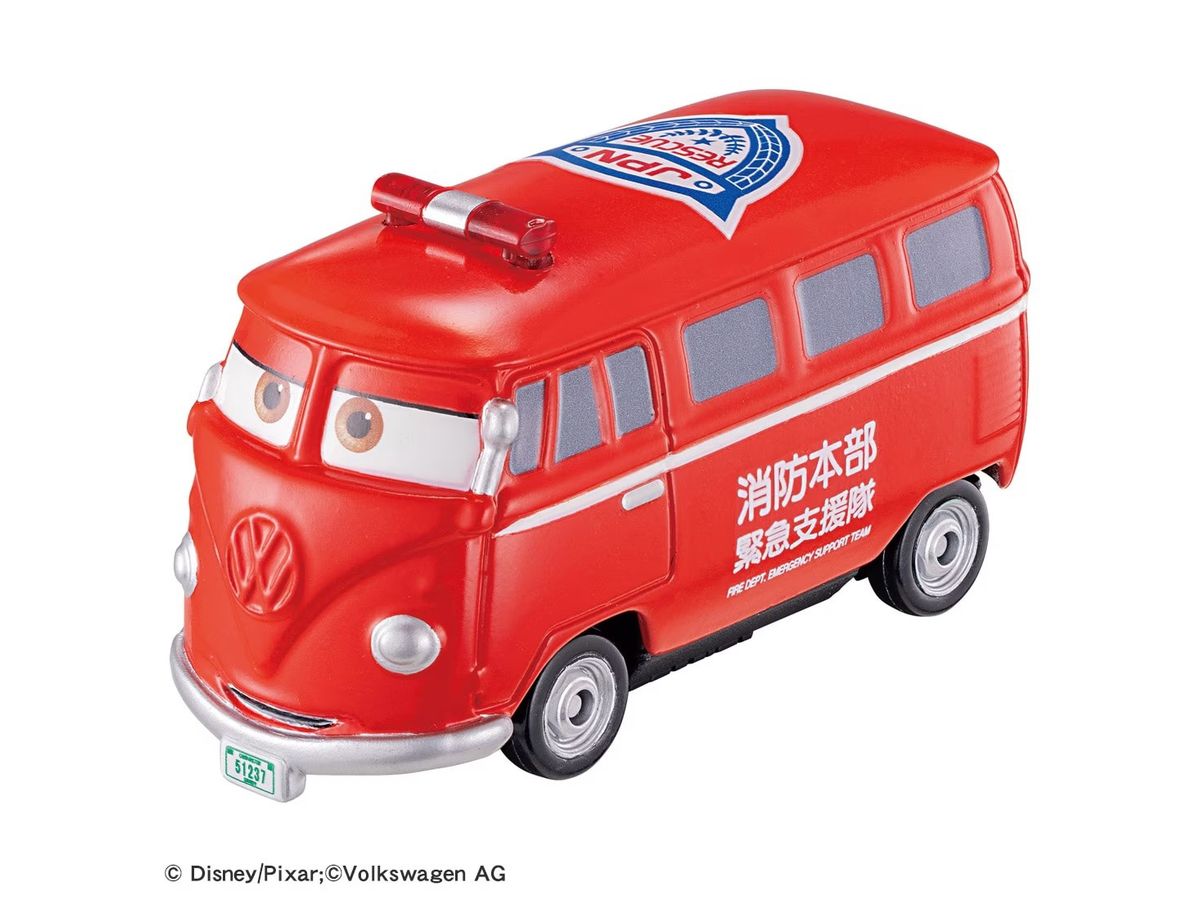 Cars Tomica C-19 Fillmore (Fire Command Car Type)