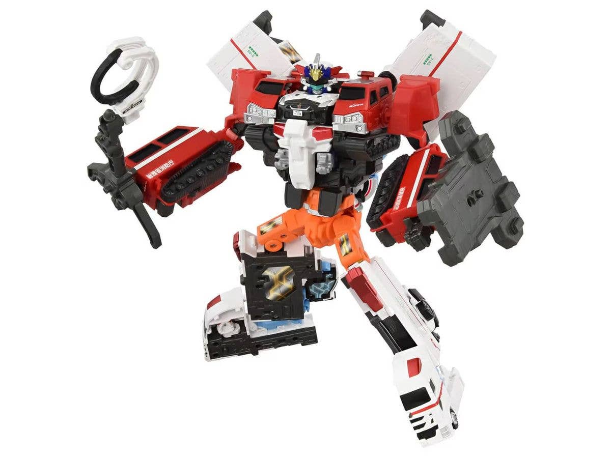 Tomica Job Labor TJBDX Exceed Job Labor Police Fire Emergency Transcendent DX Set