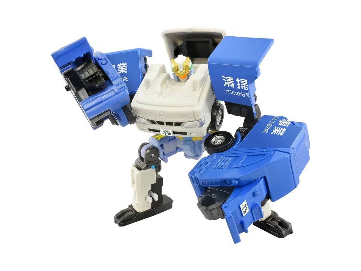 Tomica Job Labor TJB07 Clean Braver Toyota Daina Cleaning Truck