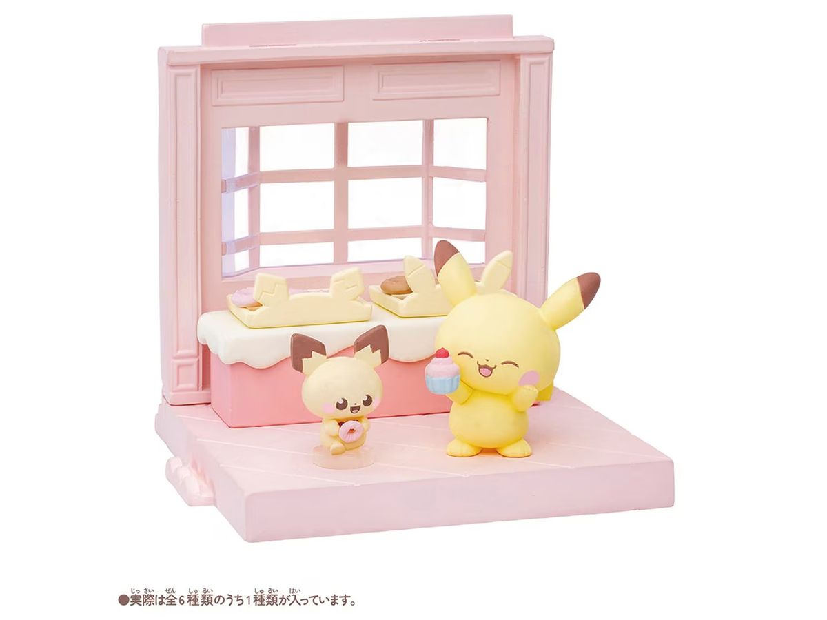 Pokemon Pokepiece Collection House Sweets Shop: 1Box (6pcs)