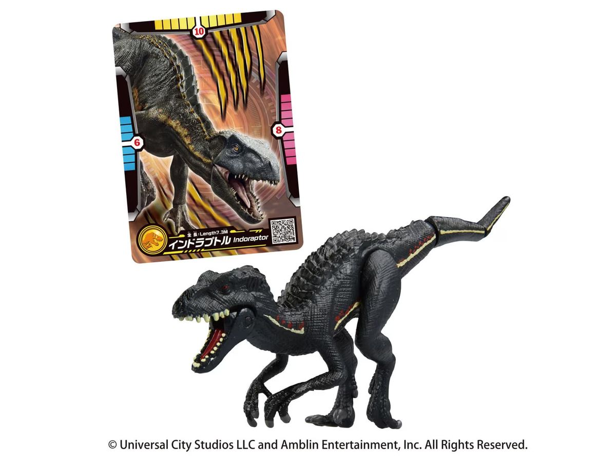 Ania Jurassic World Indoraptor (With Battle Card)