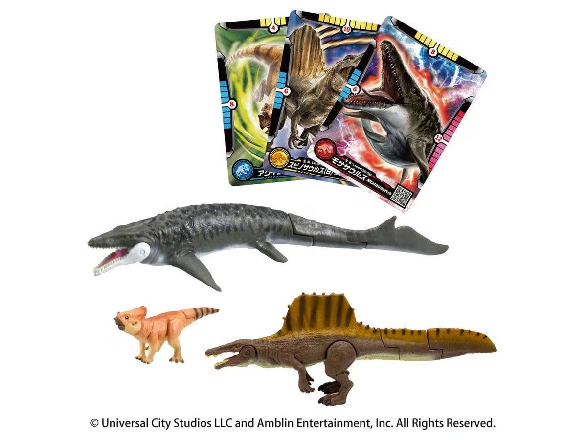 Ania Jurassic World Sea Mosasaurus DX Set