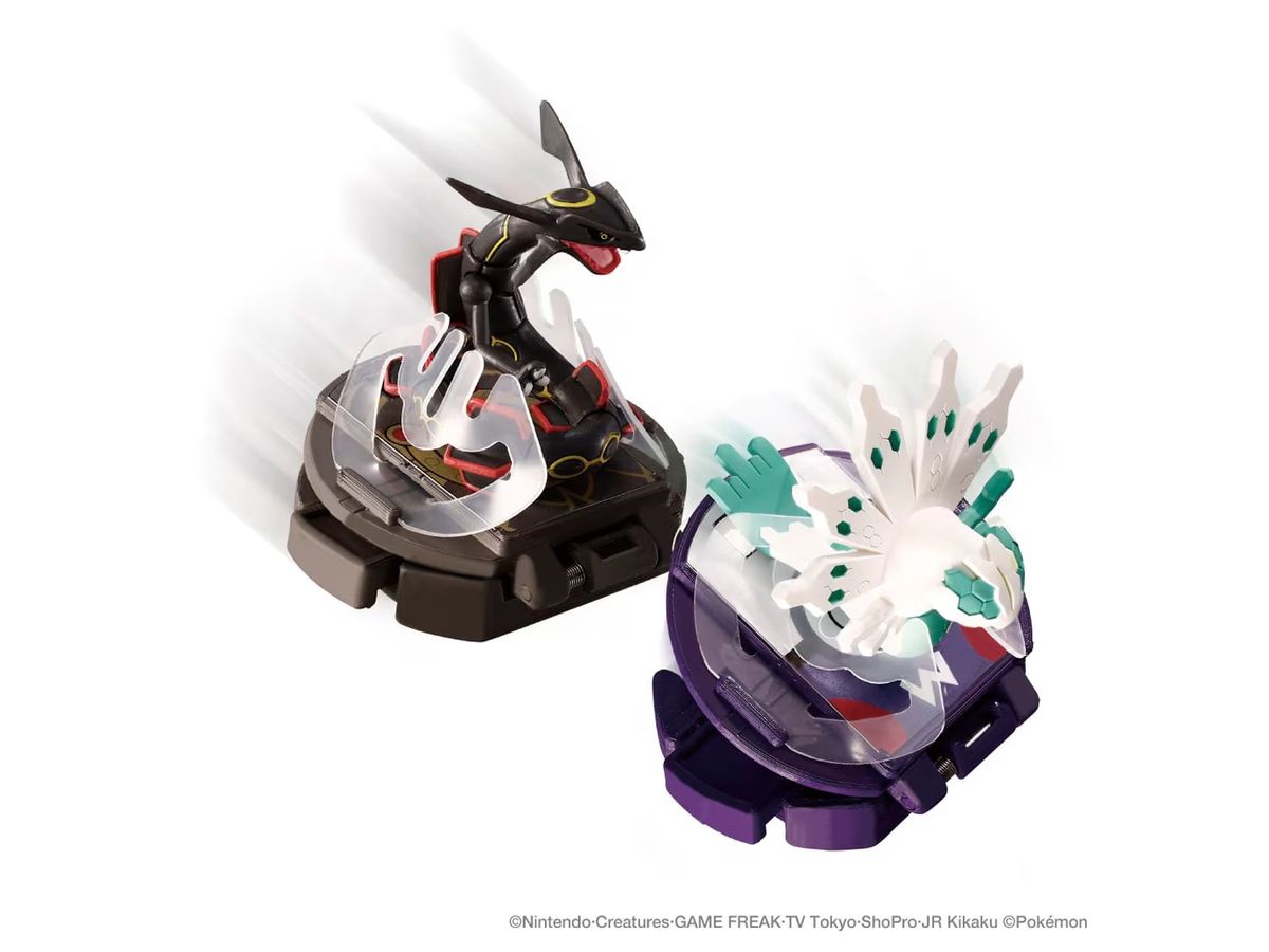 Moncolle Battleze Black Rayquaza VS White Zygarde (50 percen Form)